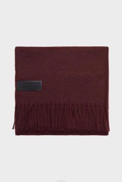 Van Laack Australia | Van Laack Cashmere Scarf Bordeaux Men P082822