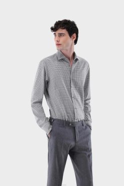 Van Laack Australia | Van Laack Checked Flanell Shirt Slim Fit Men P082546