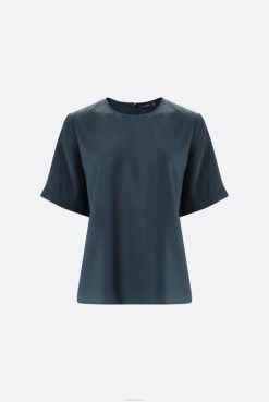 Van Laack Australia | Van Laack Fitted Blouse With Short Sleeve Women P082115