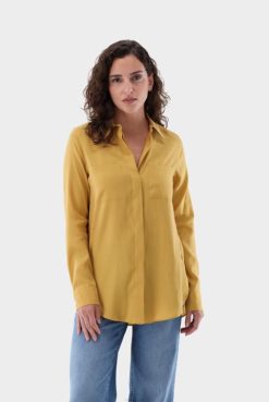 Van Laack Australia | Van Laack Fitted Shirt Blouse Made Of Lyocell-Cotton Women P082138