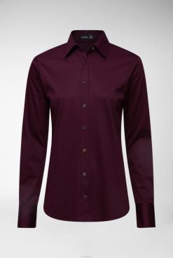 Van Laack Australia | Van Laack Fitted Shirt Blouse Made Of Swiss Cotton Women P08274