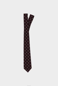 Van Laack Australia | Van Laack Flower Medallion Silk-Jacquard Tie Men P082823