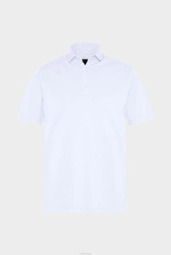Van Laack Australia | Van Laack Jersey Polo Shirt Urban Look White Men P082696