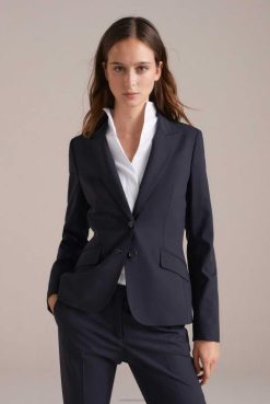 Van Laack Australia | Van Laack Jiny - Classic Business Blazer In Wool-Stretch Women P082207