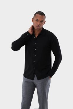 Van Laack Australia | Van Laack Knit Shirt In Air Cotton Men P082446