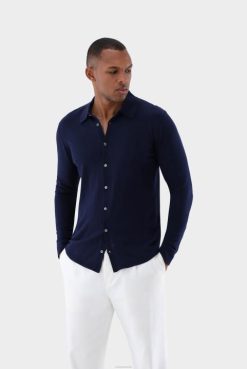 Van Laack Australia | Van Laack Knit Shirt In Air Cotton Men P082453