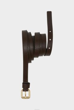 Van Laack Australia | Van Laack Leather Wrap Belt With Gold-Tone Buckle Women P082313