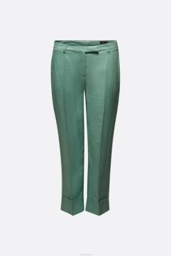 Van Laack Australia | Van Laack Linen Pants With Cuff Women P082268