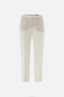 Van Laack Australia | Van Laack Linen Pants With Cuff Women P082271