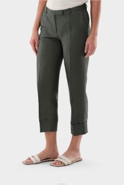 Van Laack Australia | Van Laack Linen Pants With Lace Women P082264