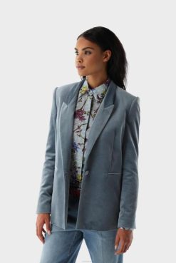 Van Laack Australia | Van Laack Loose Fit Velvet Blazer Women P082214