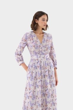 Van Laack Australia | Van Laack Maxi Dress With Floral Print. Women P082142
