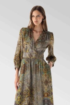 Van Laack Australia | Van Laack Maxi Made Of Viscose With A Vintage Print Women P082162