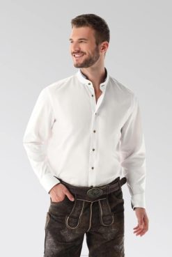 Van Laack Australia | Van Laack Oxford Traditional Shirt With Coloured Detail Men P082605