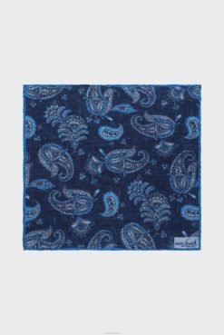 Van Laack Australia | Van Laack Paisley Printed Flanell Pocket Square Men P082834