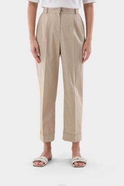 Van Laack Australia | Van Laack Pleated Trousers With Straight Leg Women P082257