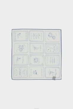 Van Laack Australia | Van Laack Printed Cotton And Silk-Blend Pocket Square Men P082801