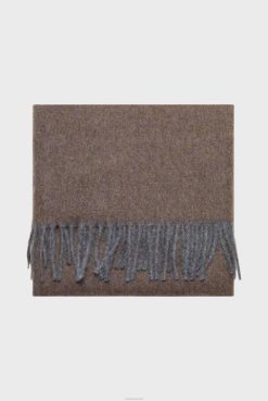 Van Laack Australia | Van Laack Reversible Fringed Cashmere Scarf Men P082848