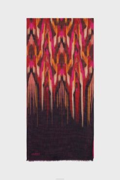 Van Laack Australia | Van Laack Scarf With Art Print Women P082308
