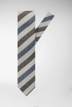Van Laack Australia | Van Laack Tie Beige/Brown Blue Men P082854