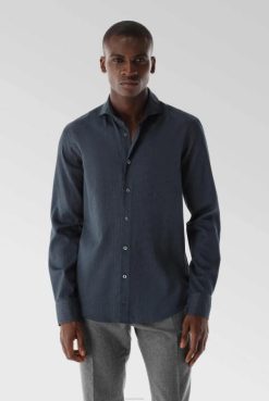 Van Laack Australia | Van Laack Twill Shirt Pinstripes Slim Flit Men P082616