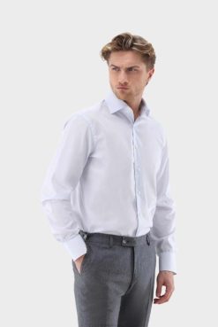 Van Laack Australia | Van Laack Wrinkle Free Checked Shirt Tailor Fit Men P082430