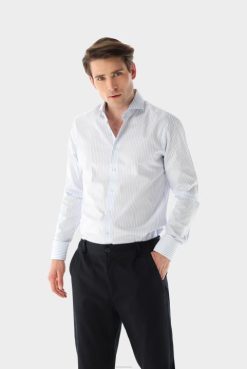 Van Laack Australia | Van Laack Wrinkle Free Striped Shirt Tailor Fit Men P082409