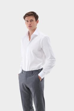 Van Laack Australia | Van Laack Wrinkle Free Twill Shirt Slim Fit Men P082459