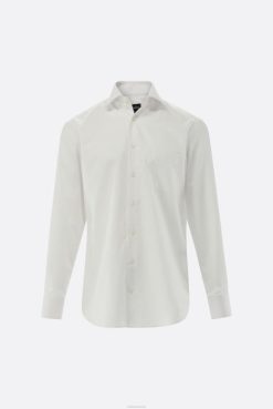 Van Laack Australia | Van Laack Wrinkle Free Twill Shirt With Texture Comfort Fit Men P082621