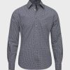 Van Laack Australia | Van Laack Geometric-Printed Poplin Shirt Tailor Fit Men P082564