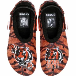 Crocs NFL Football Cincinnati Bengals Classic Lined Clog