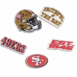 Crocs NFL San Francisco 49ers Game Day Jibbitz™ Charms