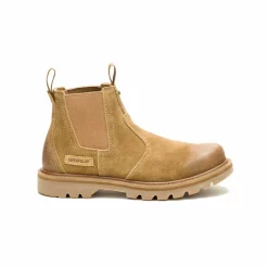 Cat Grader Chelsea Rugged Leather Boot