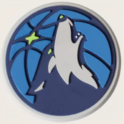 Crocs NBA Minnesota Timberwolves Jibbitz Shoe Charms