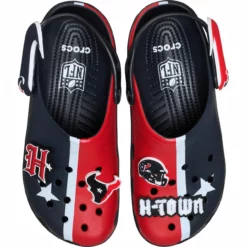 Crocs Unisex NFL Houston Texans Classic Clog