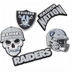 Crocs NFL Las Vegas Raiders Game Day Jibbitz™ Charms