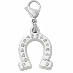 Crocs Lucky Silver Horseshoe Jibbitz Shoe Charm