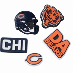 Crocs NFL Chicago Bears Jibbitz™ Football Charms
