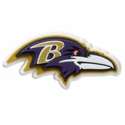 Crocs NFL Baltimore Ravens Logo Jibbitz Shoe Charm