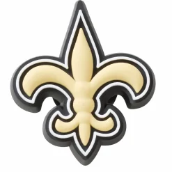 Crocs NFL New Orleans Saints Logo Jibbitz™ Shoe Charm