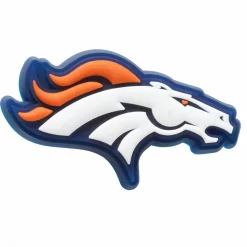 Crocs Jibbitz Shoe Charm NFL Denver Broncos Logo