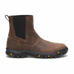 Cat Wheelbase Slip-On Work Boot