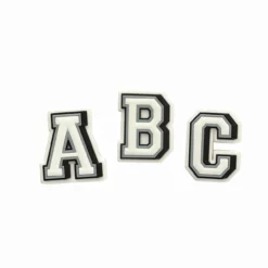Crocs Varsity Jibbitz™ Letter Charms, Customizable