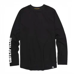 Cat Cooling Long Sleeve Work T-Shirt with UPF 50+