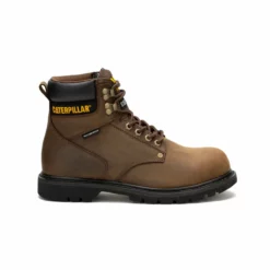 Cat Second Shift Waterproof Steel Toe Work Boot