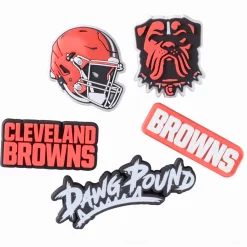 Crocs NFL Cleveland Browns Jibbitz™ Game Day Charms