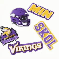 Crocs NFL Minnesota Vikings Game Day Jibbitz™ Charms