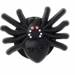 Crocs Jibbitz Black & Red Spider Halloween Shoe Charm