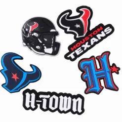Crocs NFL Houston Texans Game Day Jibbitz™ Charms