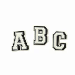 Crocs Jibbitz Varsity Letter Personalized Shoe Charms